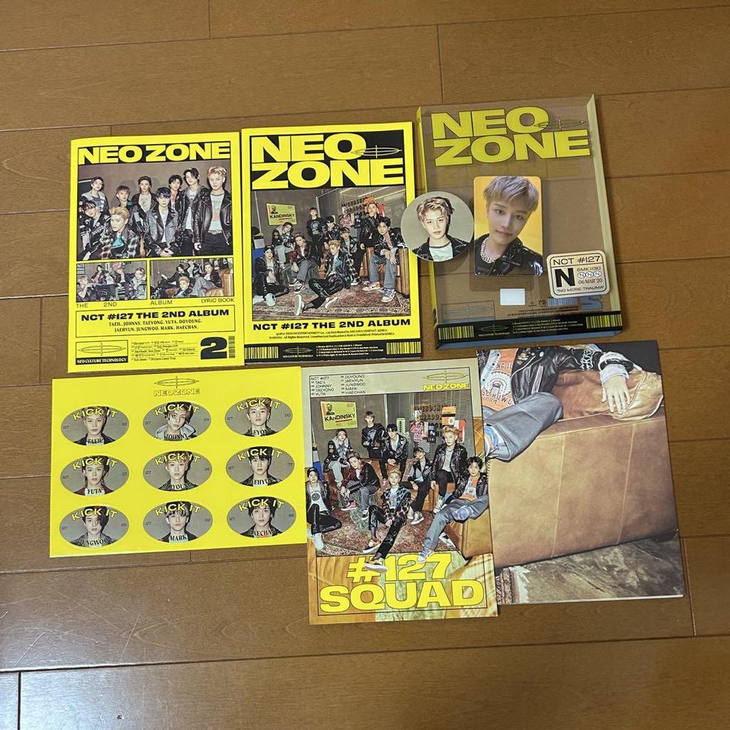 [USED] NCT 127 NEO ZONE 4-disc set