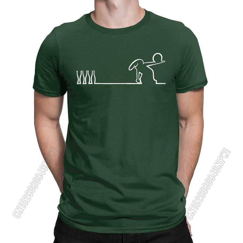 Футболка La Linea Bowling для унисекс Badum Linus Lineunisex Crazy из чистого хлопка с круглым вырезом August Clothing