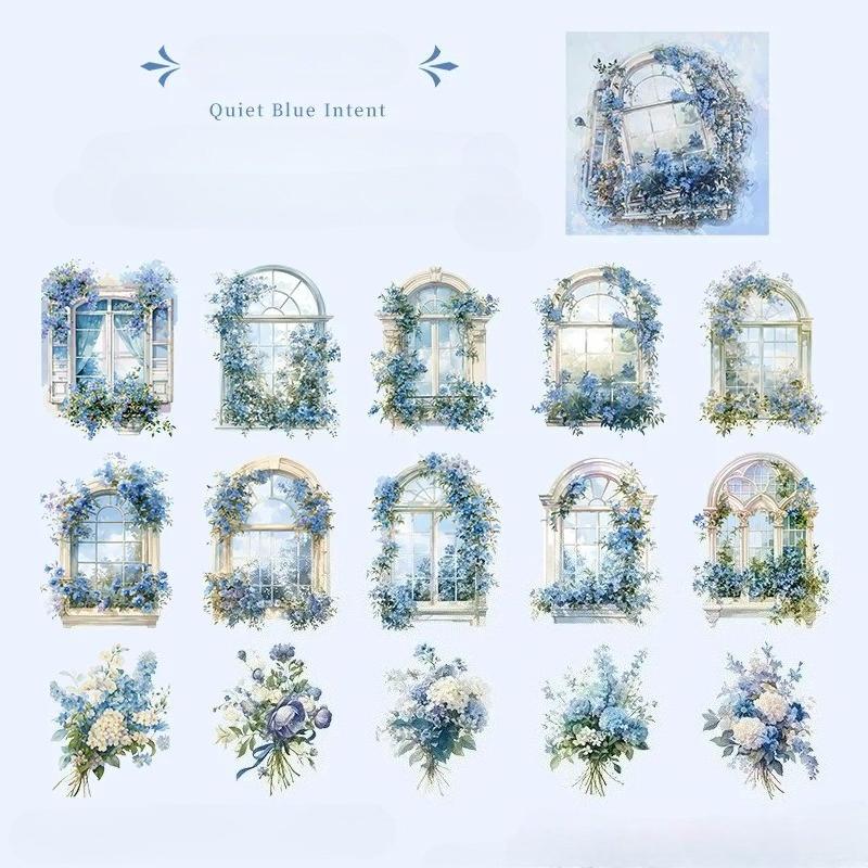 15 шт. Кавайные канцелярские наклейки Призрак Тьмы Дневник Планировщик Джанк Журнал Декоративные Скрапбукинг Крафт Наклейки