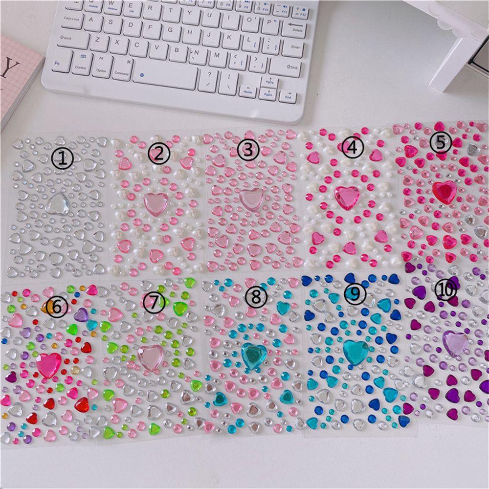 Phone Laptop Craft Sticker Heart Sticker Stationery Sticker  Stickers 3D Sticker