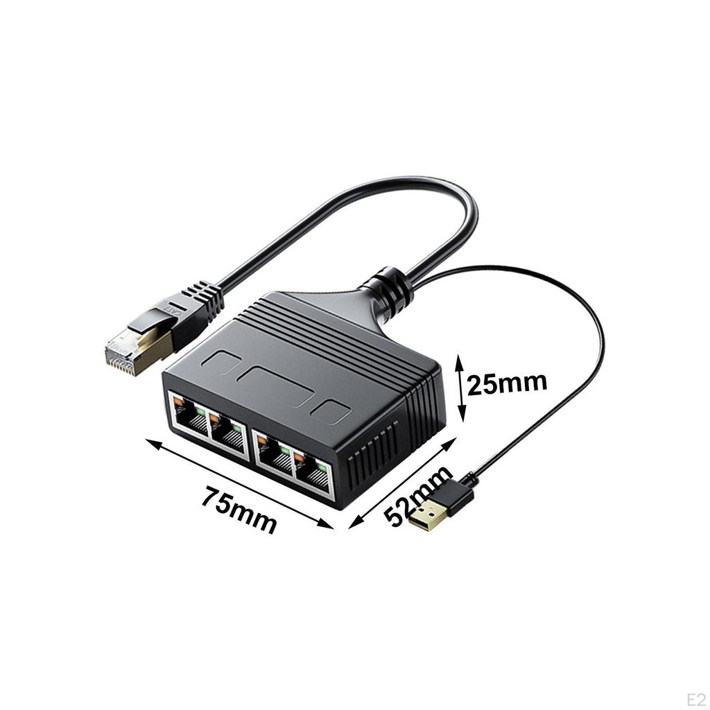 High Performance Ethernet Splitter Cable for Multiple Devices
