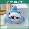Blue Shark Cute Stuffed Keychain Soft Pp Cotton Fill Plush Toy For Gift Kids