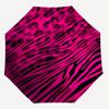 1PC Leopard Print Zebra Stripes Umbrella-8-Rib Reinforced, Automatic Open, Lightweight & Durable, Cute Fashion Accessory for Outdoor-T370