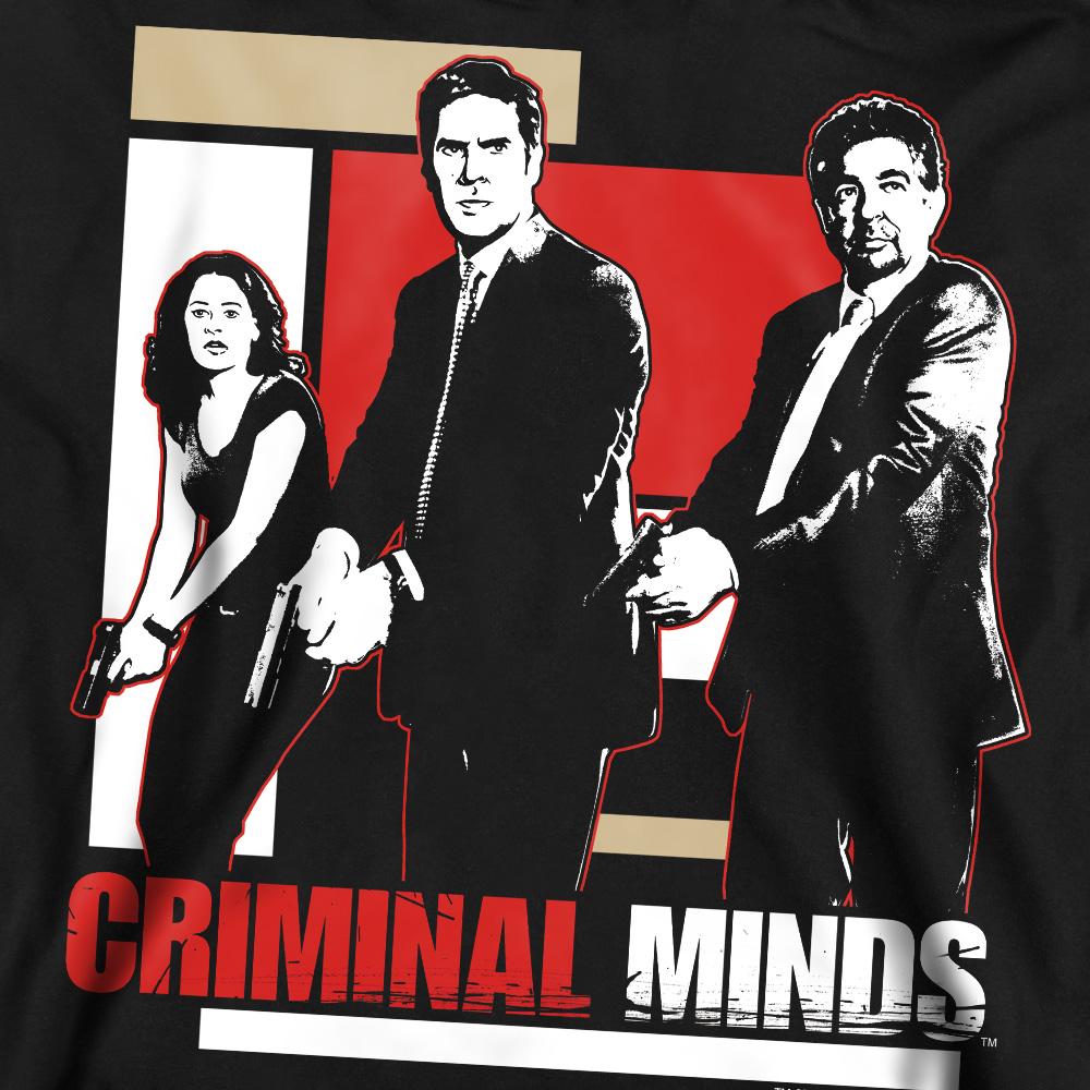 Criminal Minds Unisex Adult Guns Drawn Sweatshirt