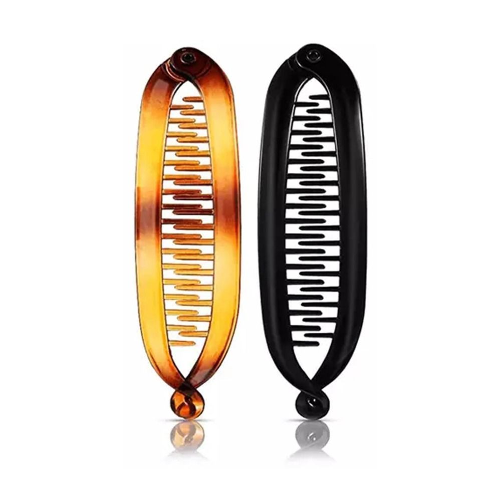 Модные заколки-бананы, заколки для волос, держатели для волос, заколки-крабы, заколки в форме рыбки для женщин