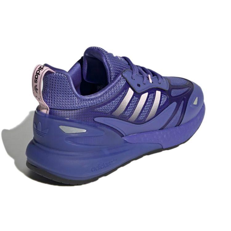 adidas Женские кроссовки ZX 2K Boost 2.0 Purple Silver Metallic Clear-Pink GZ7825
