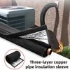 Air Conditioner Pipe Insulation Sleeve UV-Resistant Waterproof Universal Easy To Install 3 Layers HVAC Copper Pipe Insulation Cover