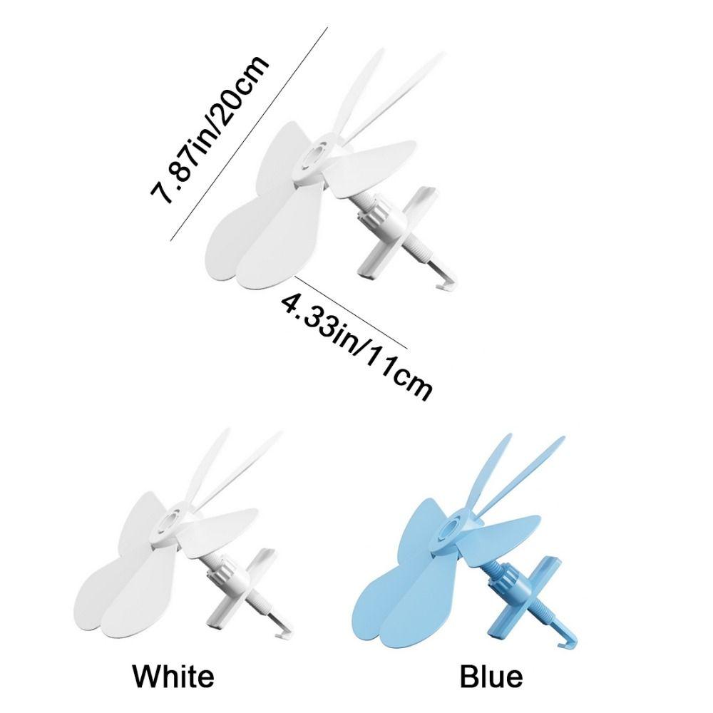 3Pcs Windmill Shaped Air Outlet Guide Fan Anti Direct Blowing Conditioning Guide Fan  Study Room