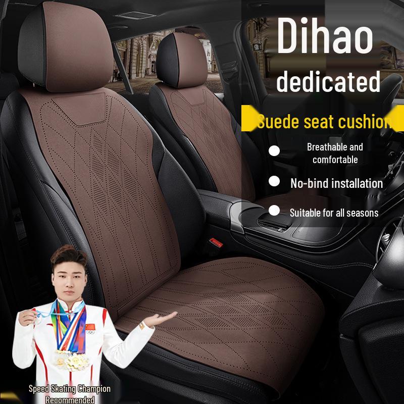 Чехлы на сиденья автомобиля Geely Emgrand 4-го поколения, ручная работа, Premium, замша - Четыре сезона