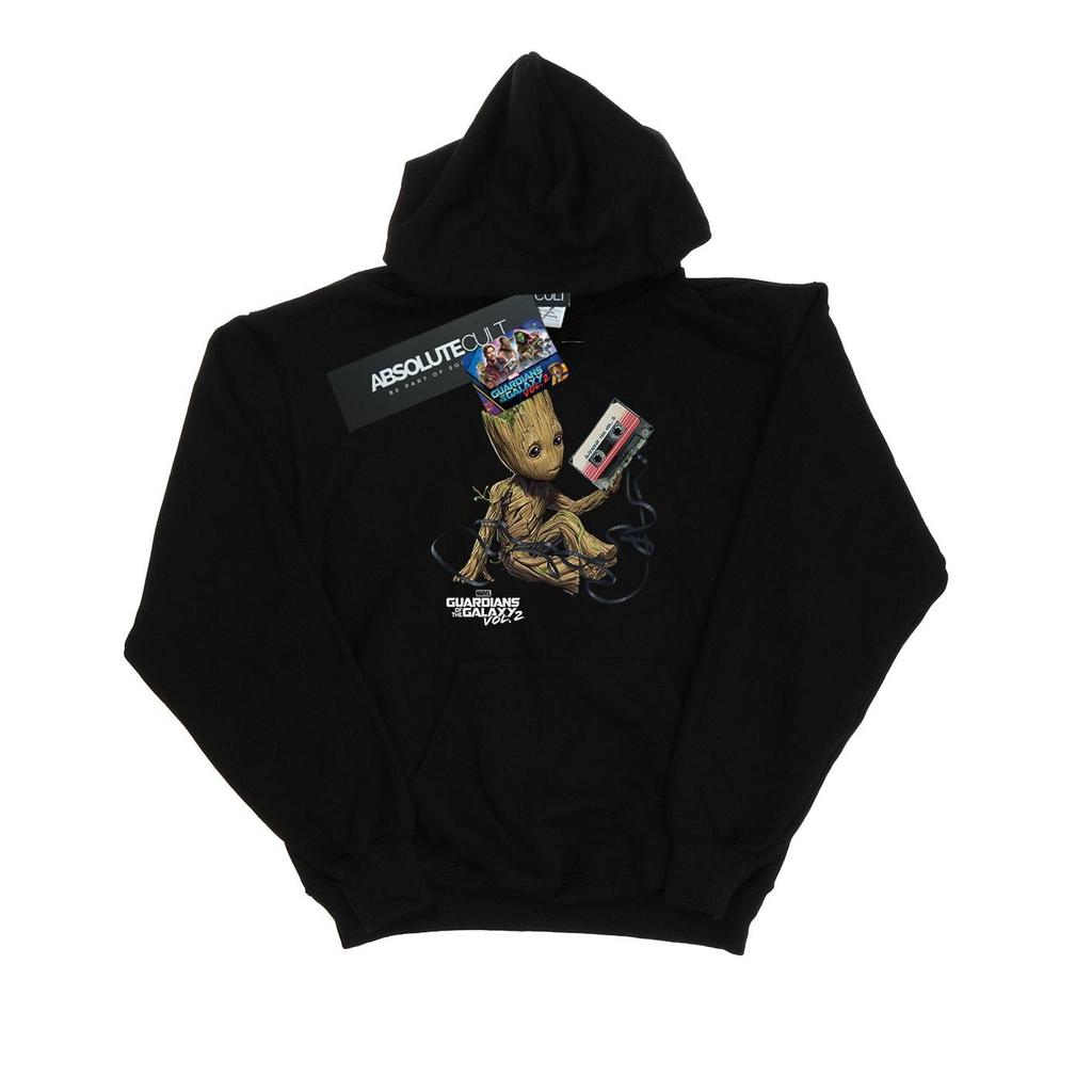Marvel Boys Guardians Of The Galaxy Groot Tape Hoodie