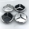 FEN1   4pcs 60mm Black Silver Car Wheel Cap Badge Logo Cover For Mercedes Benz W176 W177 W204 W205 W212 W213 W206 X156 X253 W117 W166