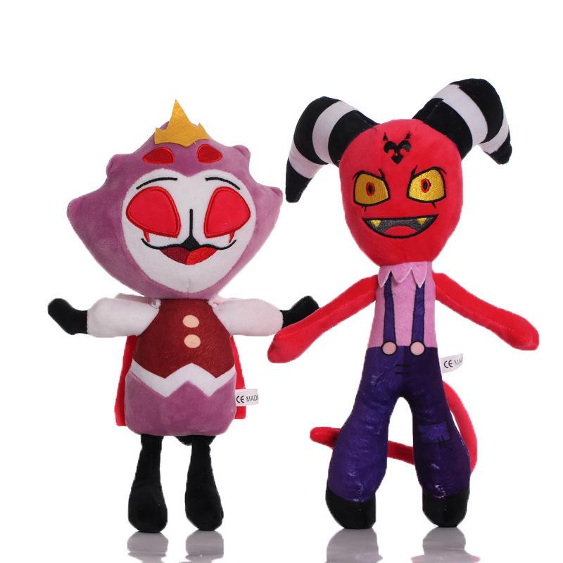 30Cm Helluva Boss Plush Toy Asmodeus Loona Stolas Loo Land Anime Plush Doll Blitzo'S Teddy Toys Soft Stuffed Plushies Baby Gifts