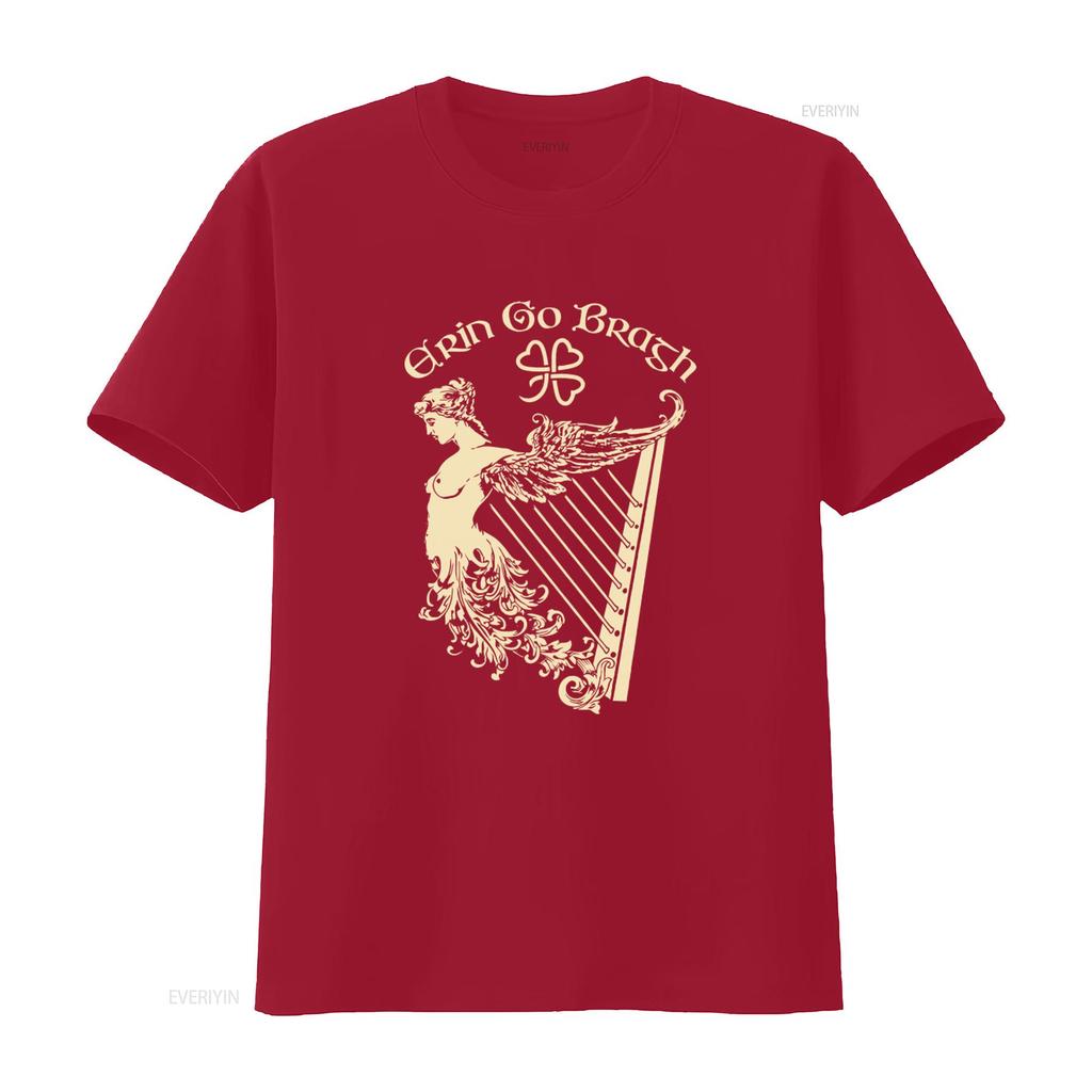 Erin Go Bragh Эйре Ирландская арфа Ирландия День Святого Патрика Футболка Новые Горячие Предложения винтаж Стирка Унисекс уличная мода дизайнерская одежда