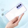 Samsung Galaxy M34 5G Fusion Hybrid Case, Transparent/Purple