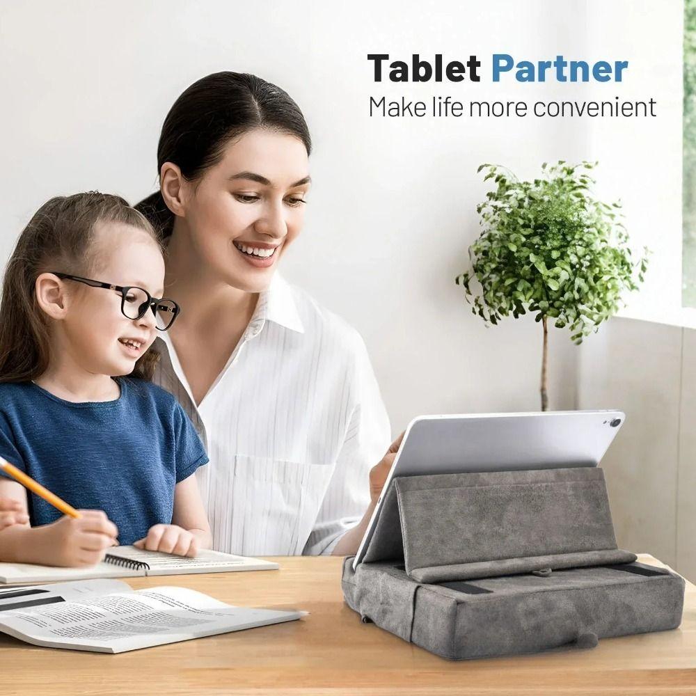 2-in-1 Bed Sofa Phone Holder Multi-angle Adjustment Tablet Stand Travel