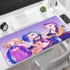 Electric Energy Warrior Large Mouse Pad Keyboard Mat Study Desk Mat Non-Slip Rubber Bottom Office Desk Accessory