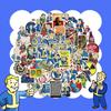 Sheets 50 Fallout Game Graffiti Stickers Luggage Laptop Diy Not Adhesive