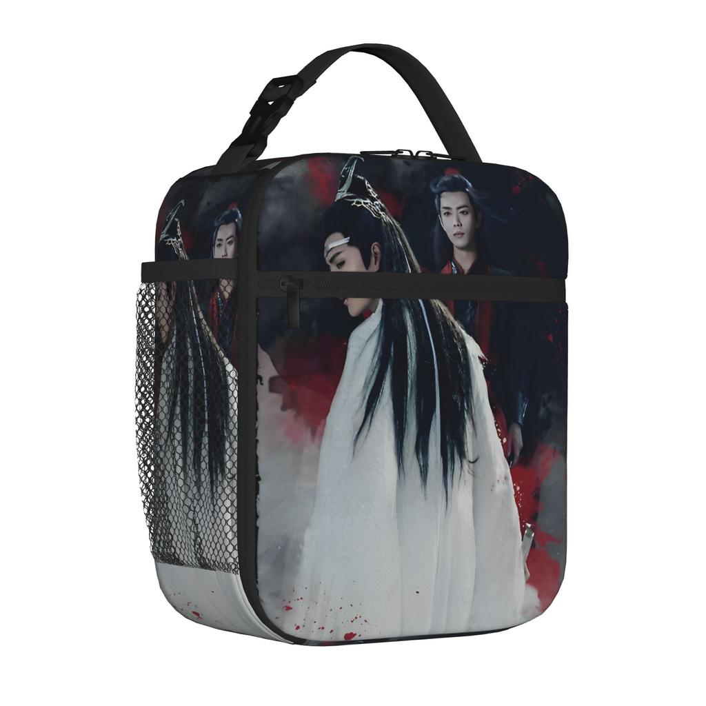 WangXian The Untamed Термоизолированные сумки для ланча Лань Ванцзи Вэй Усянь Портативный контейнер-сумка для еды Термосумка Ланч-бокс