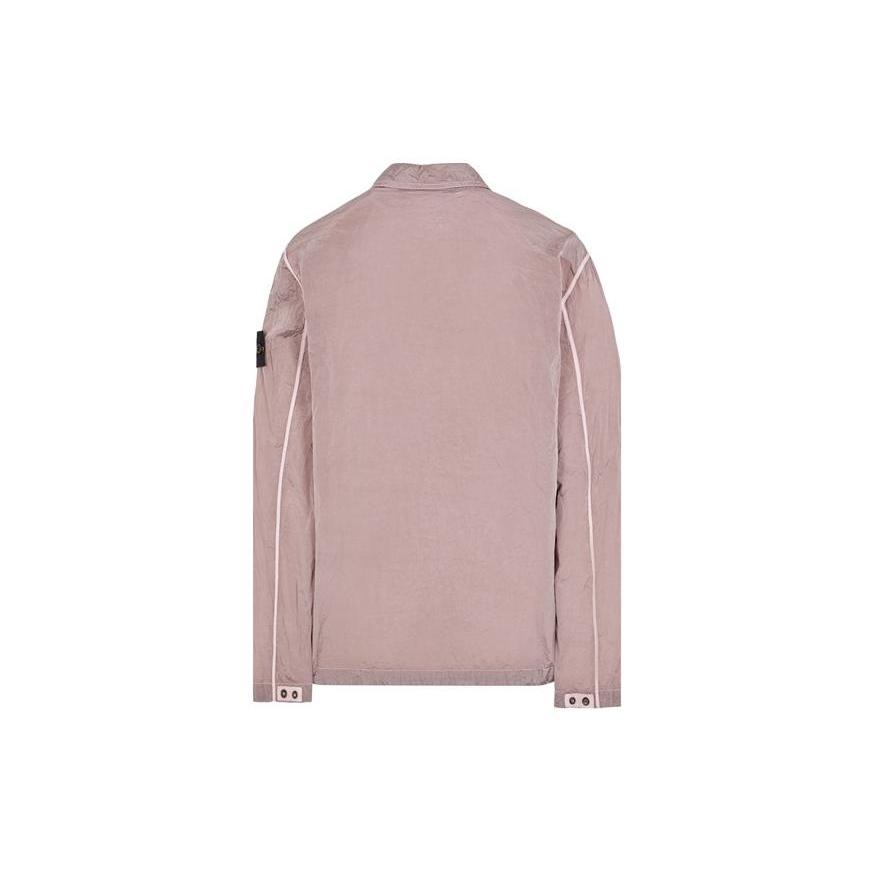 STONE ISLAND Jackets Men's Pink Lapel Moderate Straight Fit 801511219-V0080