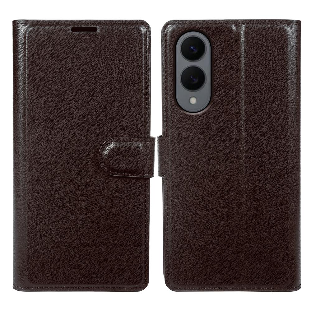 For Samsung Galaxy S25 Edge Stand Case Biobased Eco-Friendly RPET RPVB Slim Phone Cover with Wallet