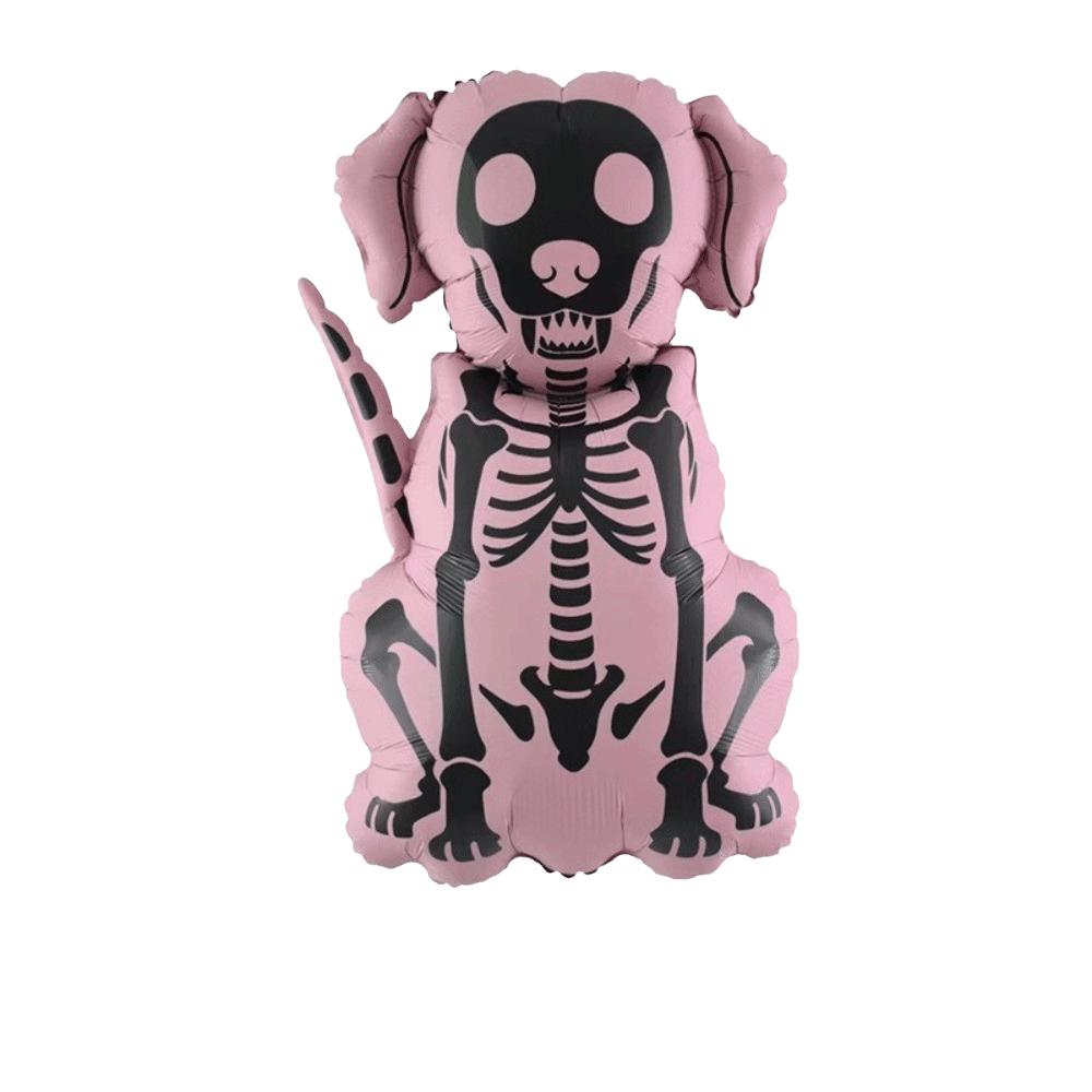 Skeleton Shape Halloween Foil Ballons House Decoration Dog Cat Foil Ballons  Halloween Festival