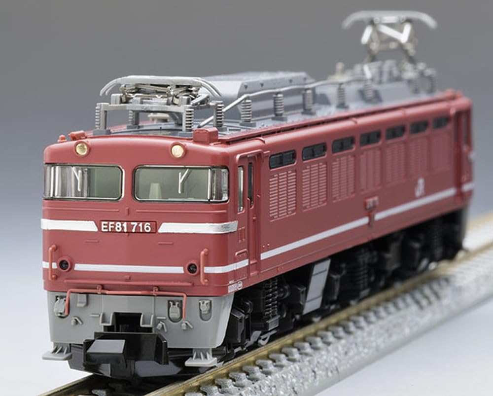TOMIX N Gauge JR EF81 600 Type JR Freight Update Color 7180 Железнодорожная модель электровоза