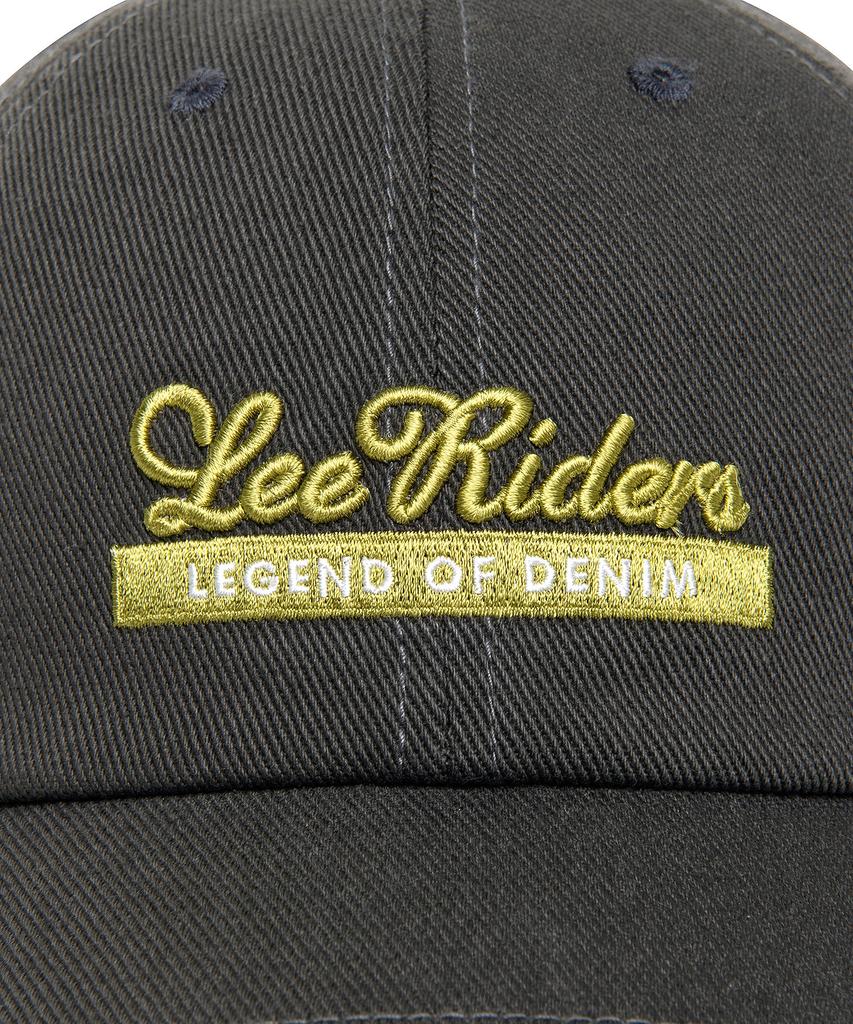 Кепка-бейсболка с вышивкой LEE Riders Угольный