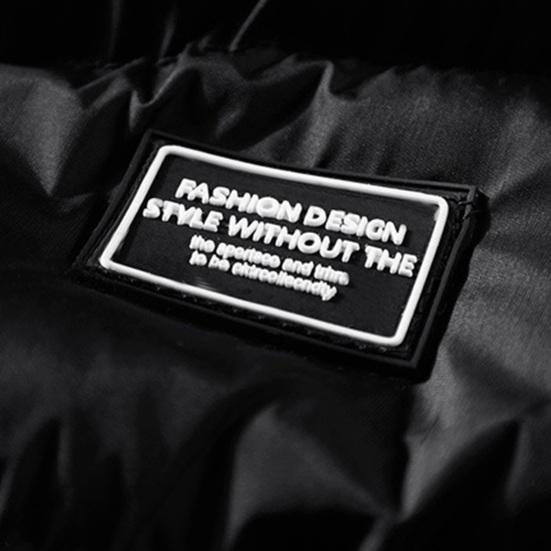 Мужской зимний жилет с воротником-стойкой, утолщенный, мягкий, ветрозащитный, теплая защита шеи, сплошной цвет, без рукавов, на молнии, на ремешке, декор, карманы