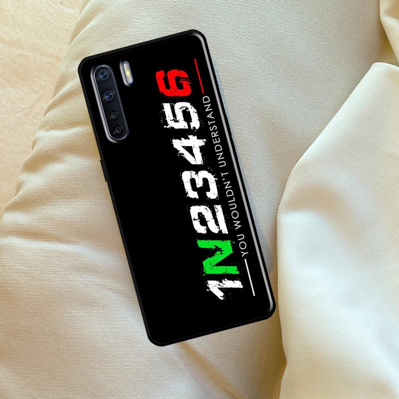 1N23456 Мотоцикл Для OPPO A17 A57 A77 A5 A9 A53S A52 A72 A96 A76 A16 A54 A74 A94 A38 A58 A78 A15 A79 Чехол