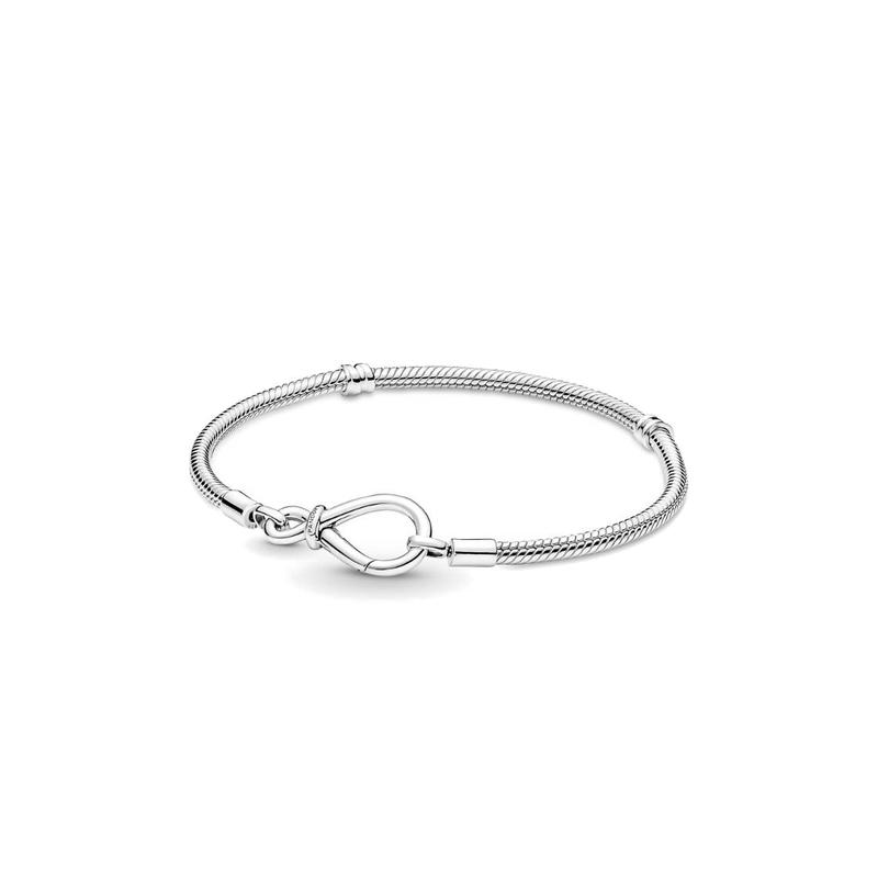 Pandora Loop design bracelet women's silver 590792C0018