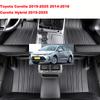 Индивидуальные коврики на пол автомобиля с полным покрытием для Toyota Corolla 2019-2025 2014-2018 Corolla Hybrid 2019-2025 Аксессуары для интерьера
