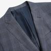K-Boxing Men's Wool Blend Plaid Blazer