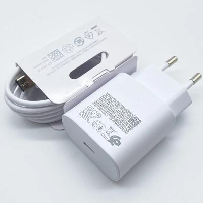 Для Samsung 25W Сверхбыстрая Зарядка Usb Type C Адаптер Зарядного Устройства Для Samsung Galaxy S25 S24 S23 S20 S21 S22 Plus A54 A34 Адаптер Z Flip Fold 5 6 4 3 7