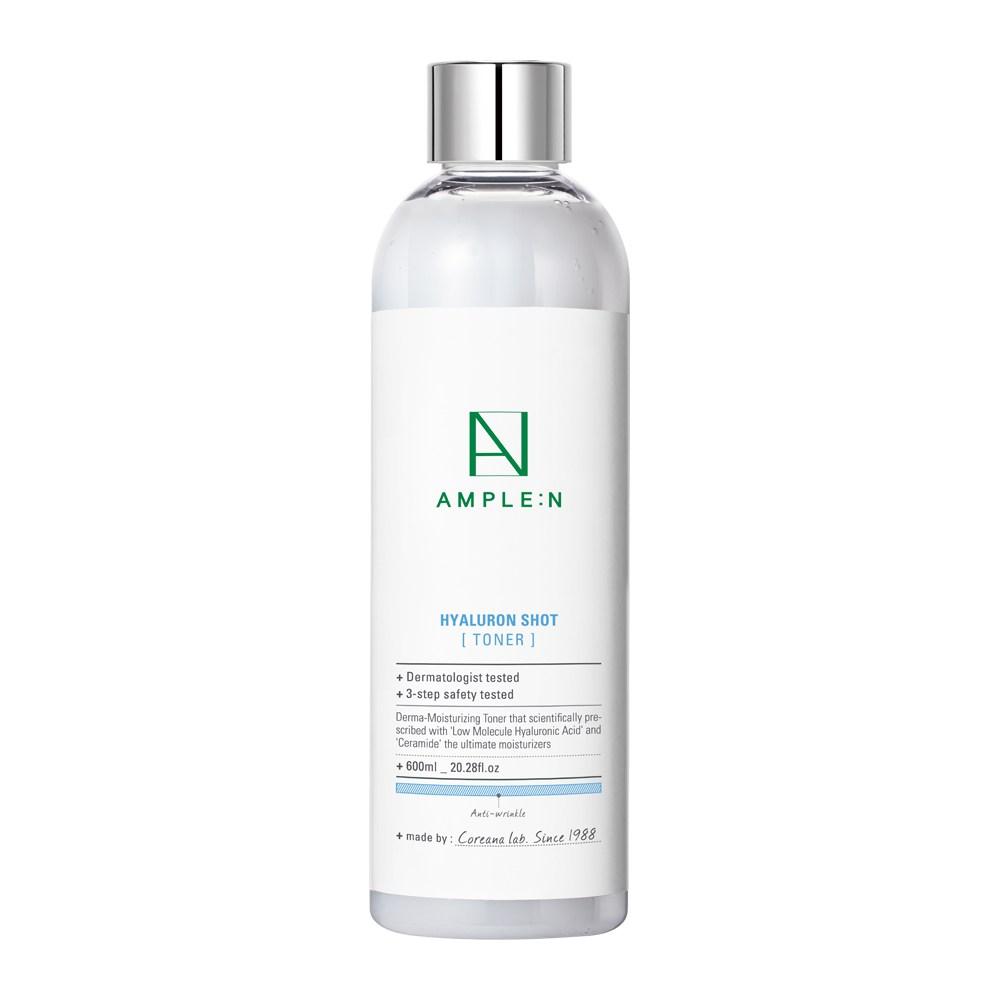 Koreana Ampoule N Hyaluronic Shot Toner, большая емкость, 1 шт., 600 мл