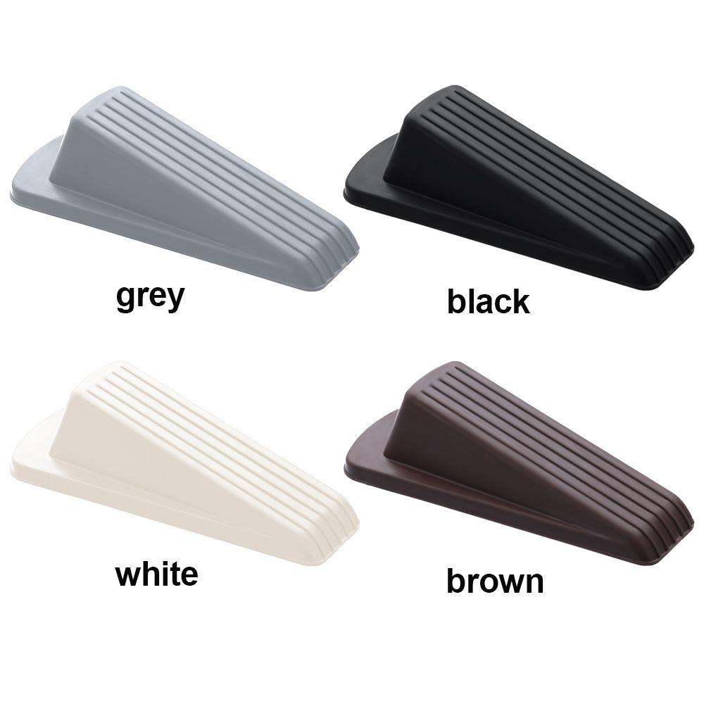 Бесшумная Мебель Защита Дома Дверные Стопоры Предотвращают Закрытие Снаружи Напольный Резиновый Дверной Стопор Клин