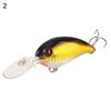 1 шт. Крэнк 3D Глаза Рыболовная Приманка Твердая Приманка Окунь Крэнкбейт Острый Рыболовный Крючок