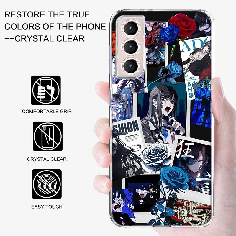 Ado Album Kyogen Phone Case For Samsung A12 A13 A22 A23 A32 A33 A52 A53 A72 A73 Galaxy A03S A02S A70 A50 A71 A51 A41 A40 A31 A21