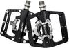 GORIX Bicycle Flat Binding Cleats Pedals, Single-Sided Pedals, Pedals, Included, GX-PM811 (GX-PH105)