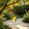 Hanging Tree Decorations for Garden Solar Frog Light, Creative Metal Sculpture IP65 Powered Patio Decor Waterproof Outdoor LED Lamp Yard Decoration