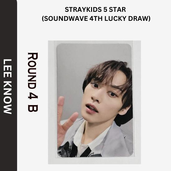 Stray Kids Фотокарточки с 5 звездами счастливого розыгрыша