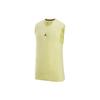 Sport Dri-Fit Logo Ribbed Neckline Breathable Sleeveless Basketball Vest Men Tops Lemon-Yellow DM1828-706