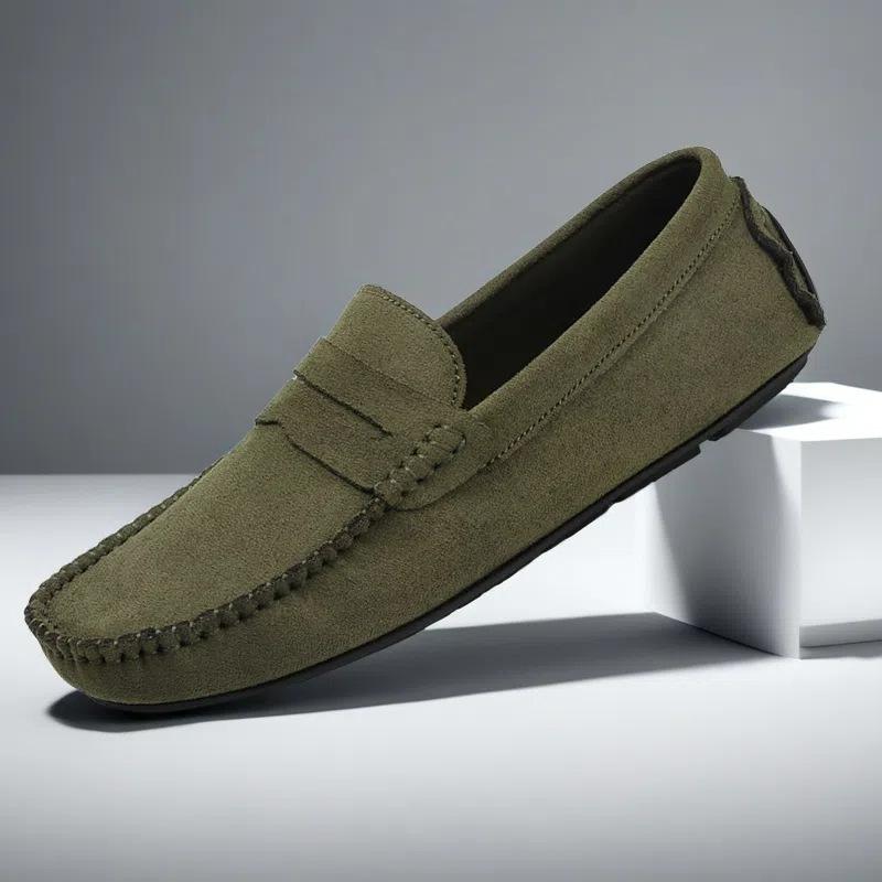Fashion Suede Men Casual Shoes Breathable Comfort Slip On Men's Driving Shoes Men Loafers Mens Shoes Moccasins