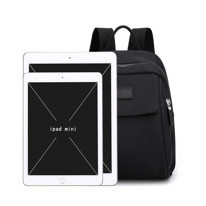 Женский мини нейлоновый повседневный рюкзак - Модная школьная и дорожная сумка