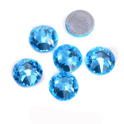 High Imitation Austrian Glass Hot Diamond Rhinestone Hot Melt Adhesive Eight Big Eight Small Diy Creative Clothing Accessories