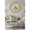 Retro Design Wall Clock 45x45cm