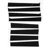 4pcs Black Pillar Posts Door Trim B Pillar Posts Door Window Trim Car Window Decoration Replacement