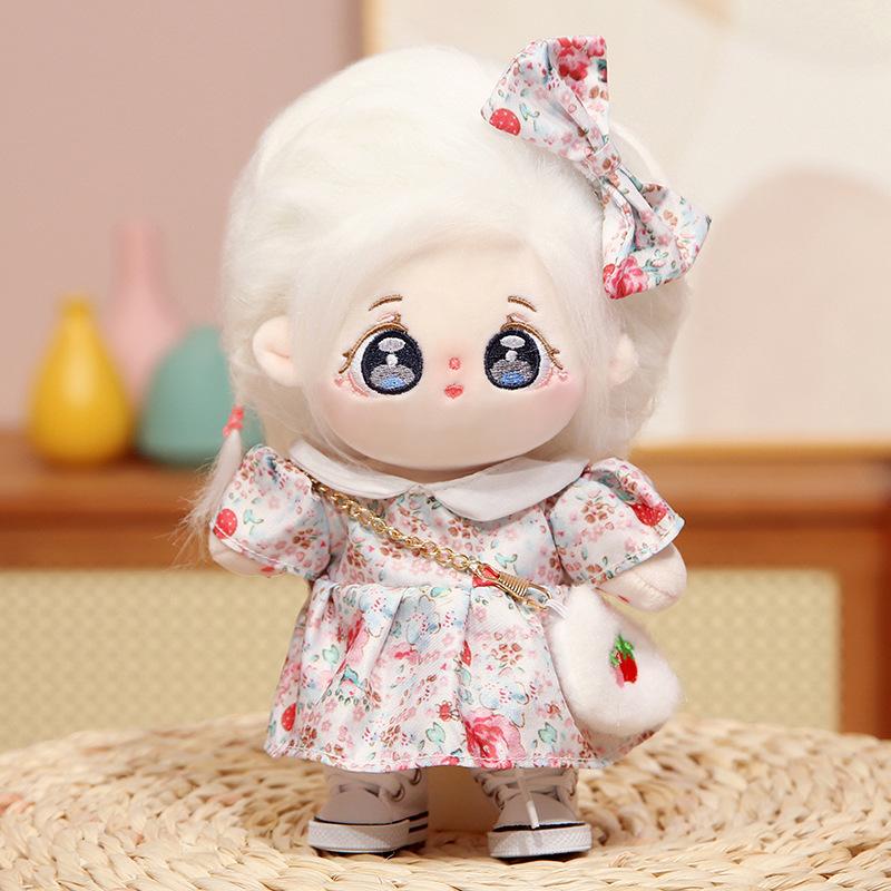 Кукла Подарочная Плюшевая Будуарная Одежда Для Девочек Хлопковая Кукла Кукла 20 см Игрушка-Одежда