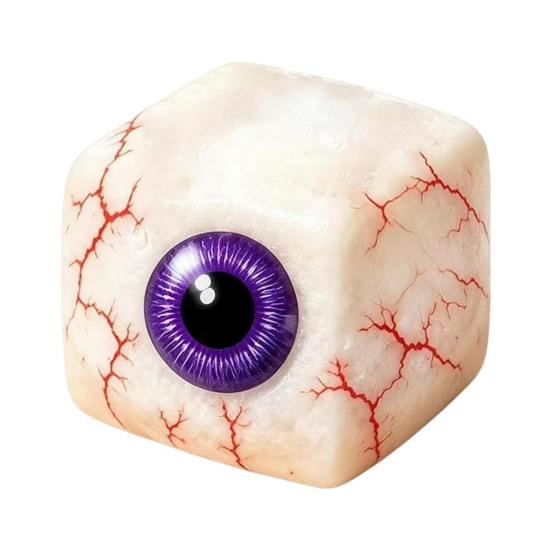 Stress Cube Fidget Toy Halloween Toy, Ghost Pumpkin Eyeball Squeeze Party Favors Anxiety Relief Sensory