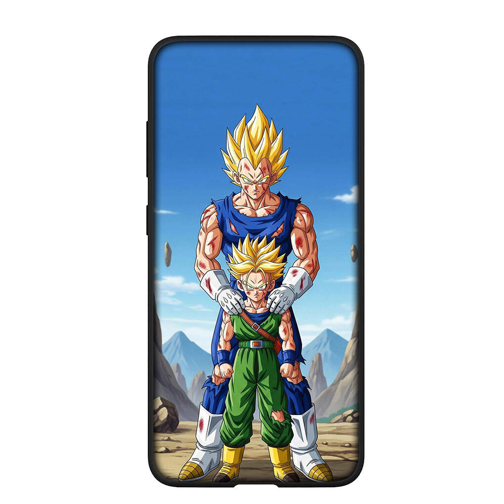 Case for iPhone 17 15 16 Plus Xiaomi Poco X7 X6 F8 F7 M8 C85 C75 C71 Redmi Note 14 12 11 13 Pro Max A4 14C 13C 15C Son Gokus Comics Dragon Vegeta Ball