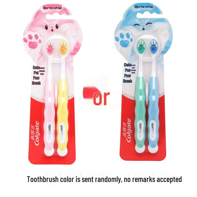 Colgate Kids' Paw Toothbrush & Fruit Mouthwash Set
